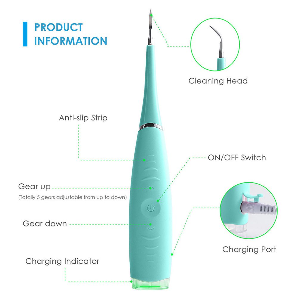 Electric Sonic Dental Scaler