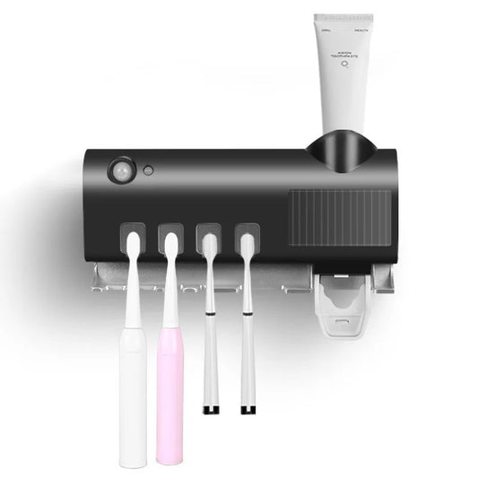 Wall-mounted UV Toothbrush Holder